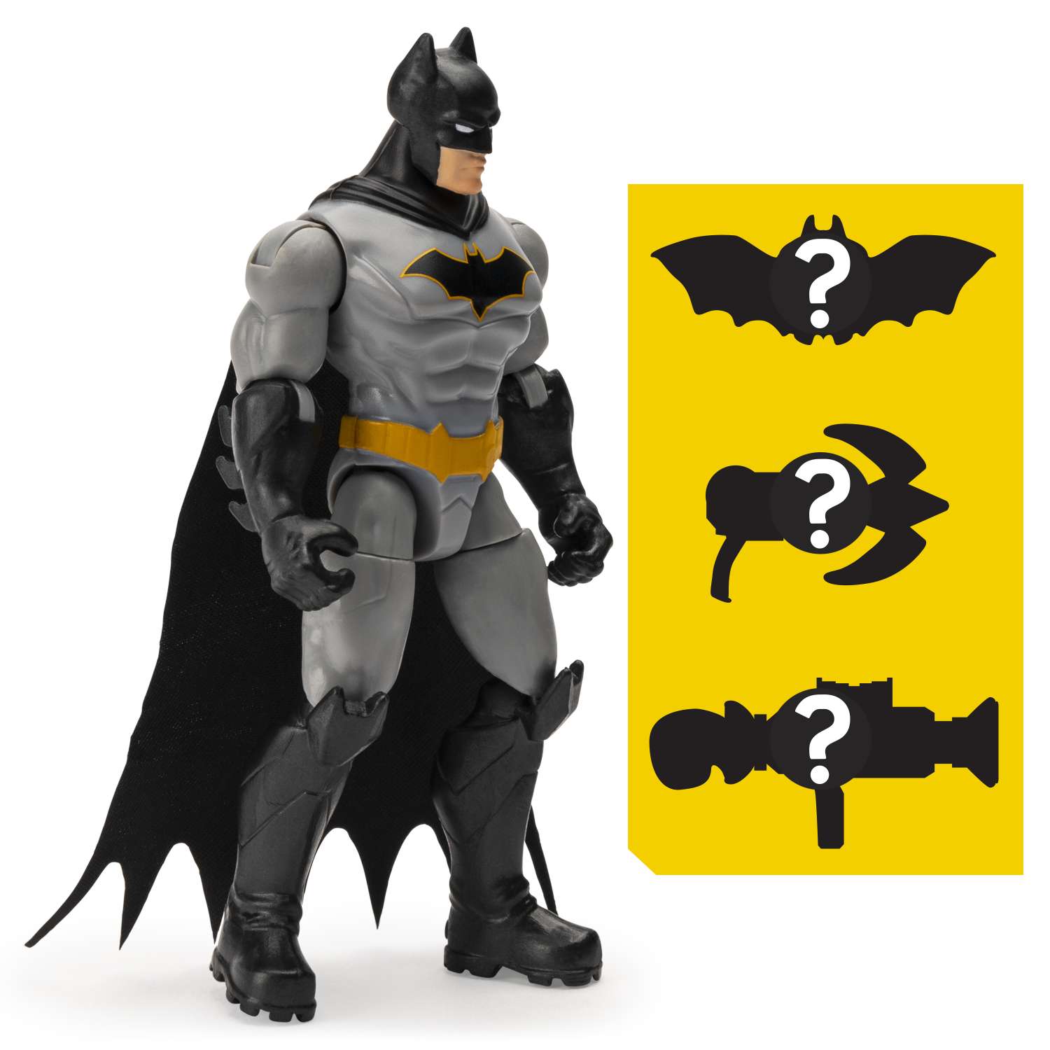 Фигурка Batman в сером костюме в непрозрачной упаковке (Сюрприз) 6056742 - фото 2