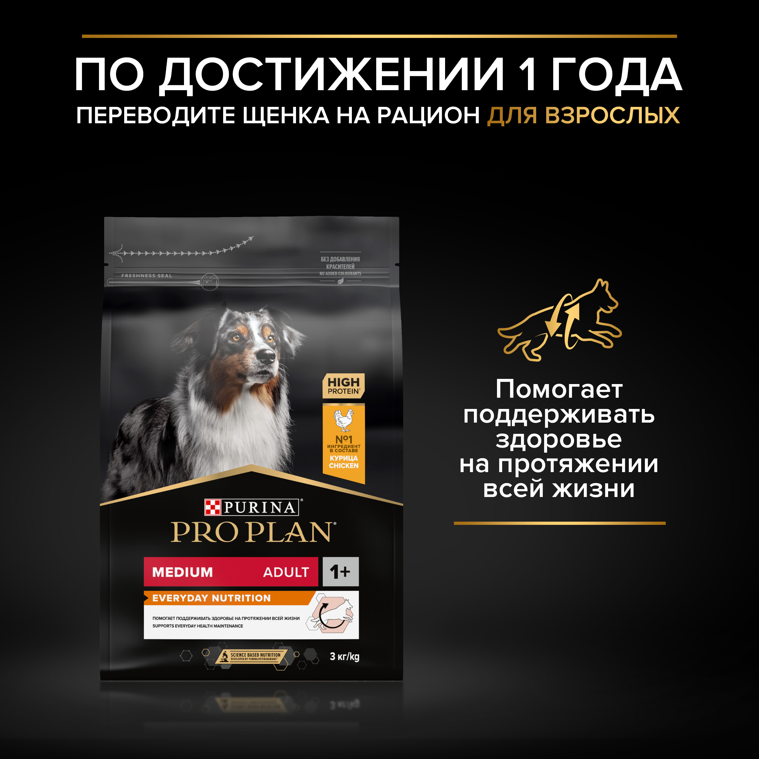 Сухой корм для собак PRO PLAN 12 кг курица (для беременных и кормящих, для здоровья полости рта, полнорационный) - фото 12