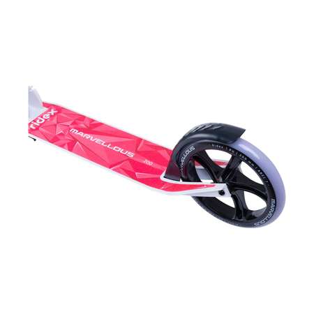 Самокат RIDEX двухколесный Scooter 2 wheels Marvellous 200 white/red