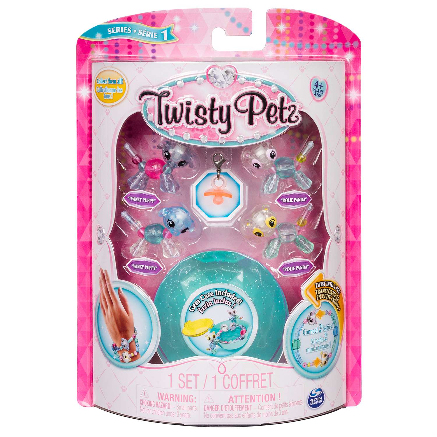 Набор мини фигурок-трансформеров Twisty Petz Twin Babies 2 4шт 6044224/20103016 - фото 1