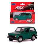 Автомобиль Welly LADA LADA Niva 1:38 зеленый