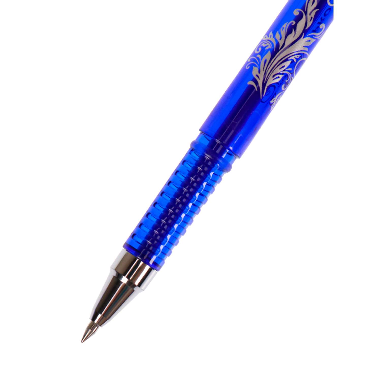 Ручка гелевая Prof-Press пиши стирай синяя 12 шт в цветной коробке - фото 2