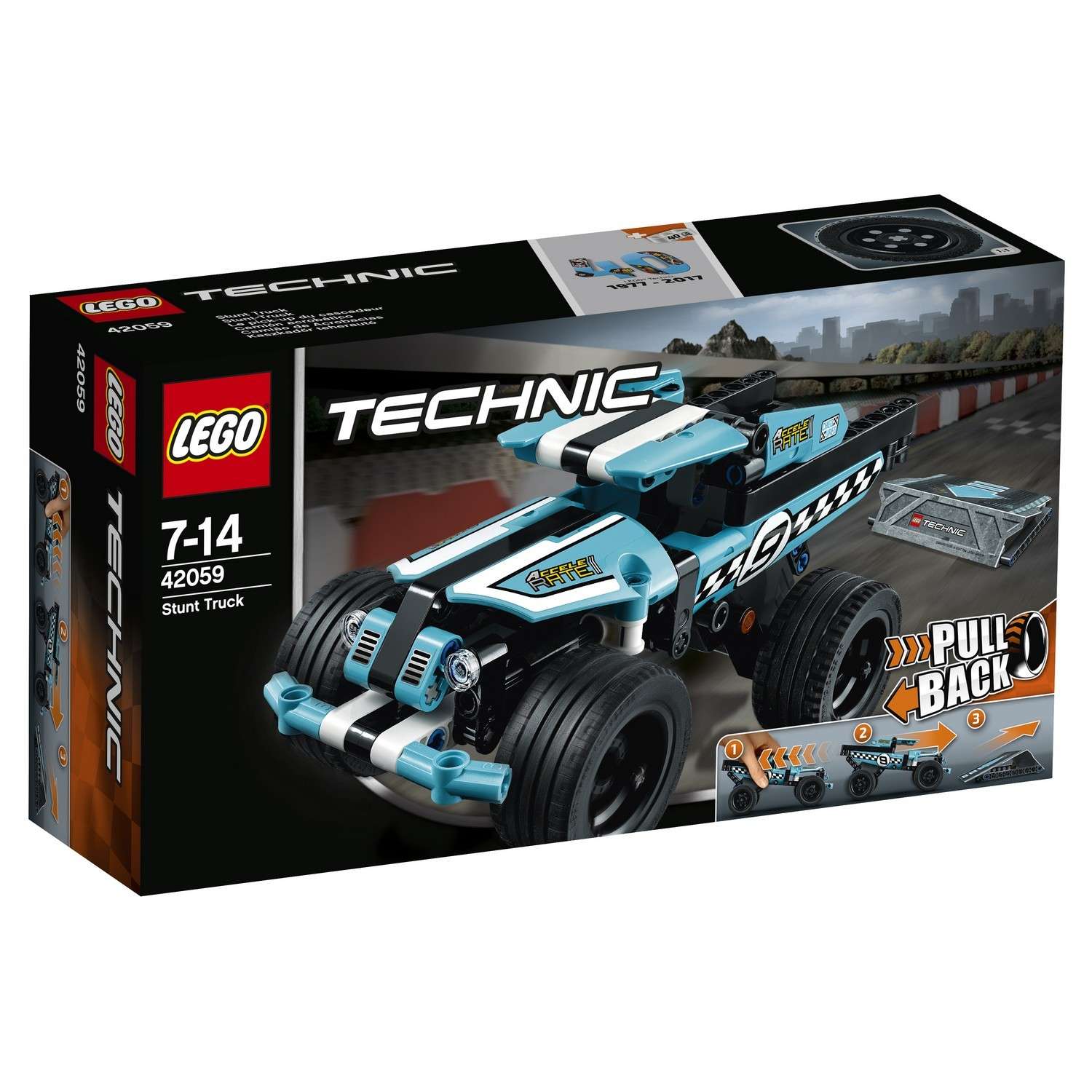 Конструктор LEGO Technic Трюковой грузовик (42059) - фото 2