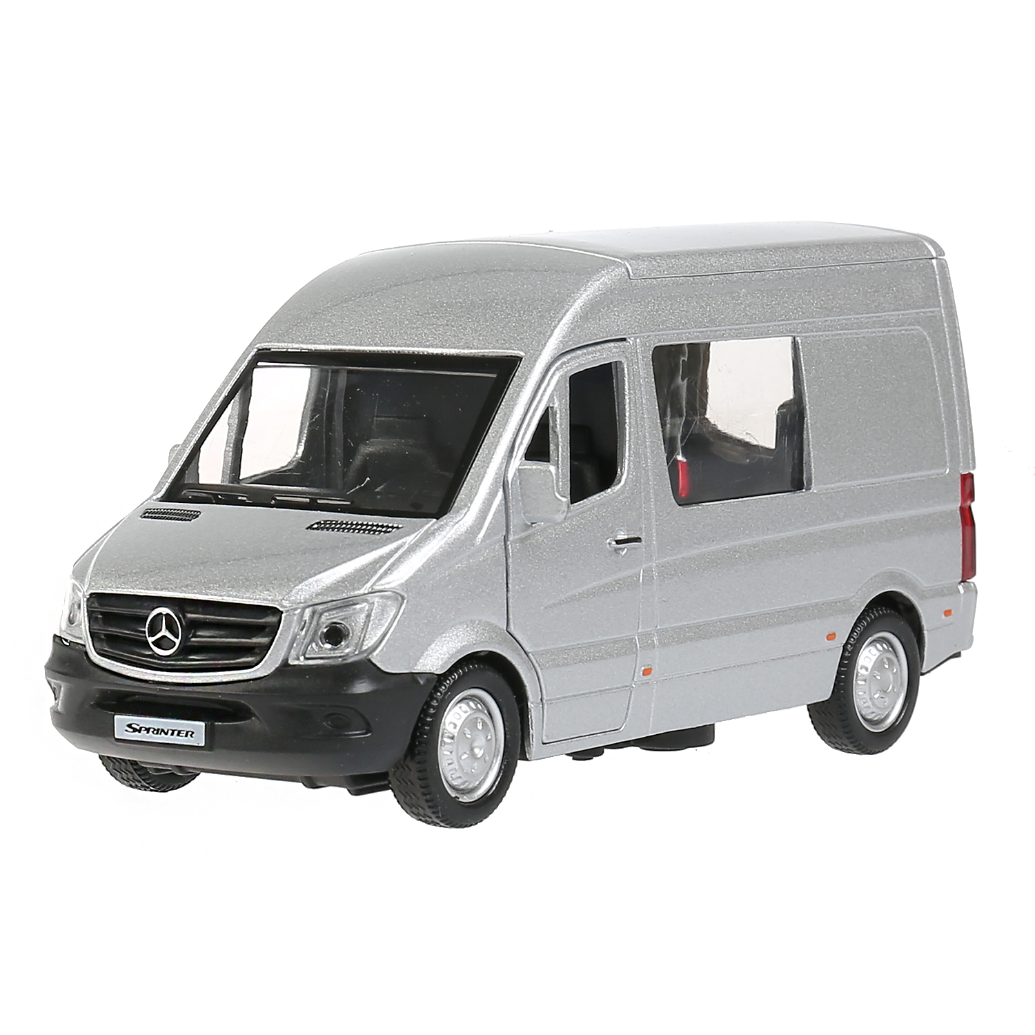 Металлическая машина ТЕХНОПАРК MERCEDES-BENZ SPRINTER 14 см открываются  двери инерция купить по цене 1007 ₽ в интернет-магазине Детский мир