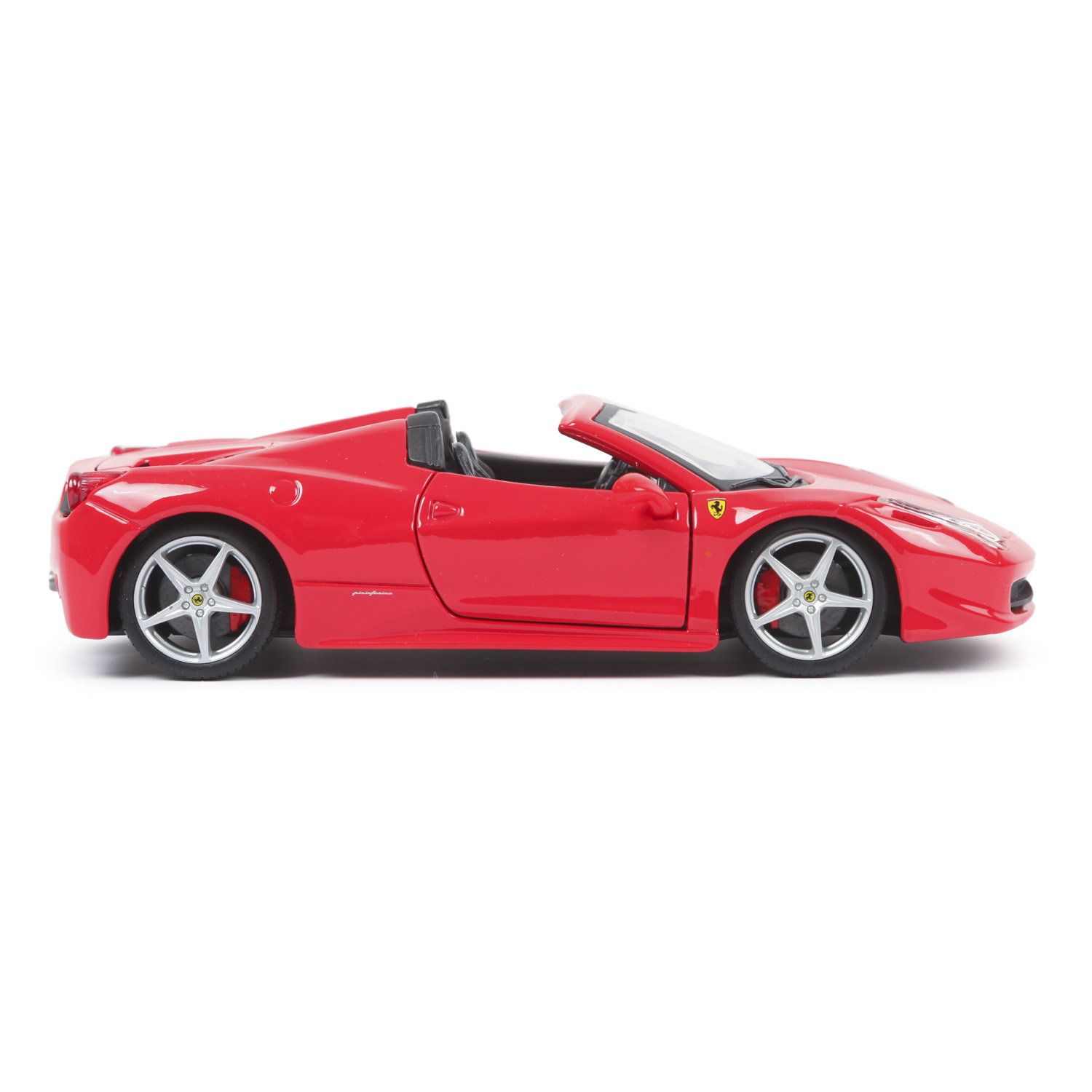 Автомобиль BBurago Ferrari 1:24 без механизмов красный 18-26017 - фото 5