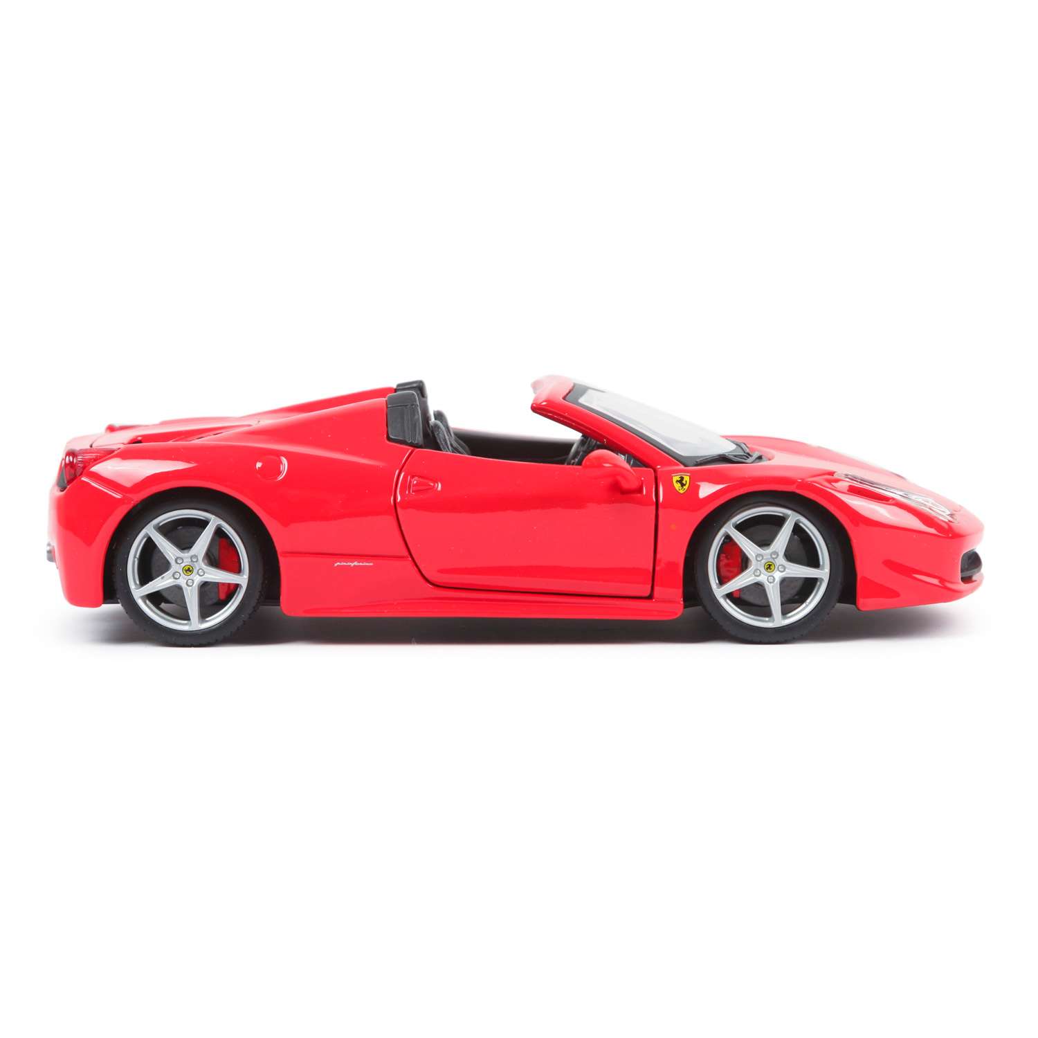 Машина BBurago 1:24 Ferrari 458 Spider Красная 18-26017 18-26017 - фото 5