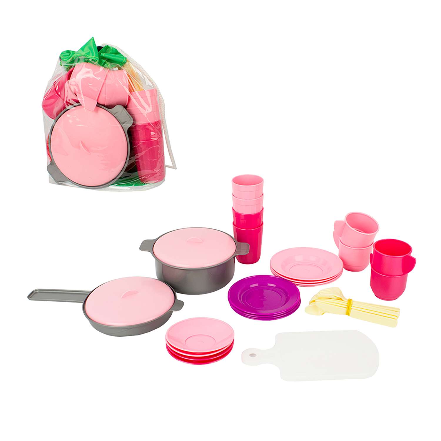 Игровой набор Стром Детский кухонный в рюкзаке (39 предметов) - фото 3