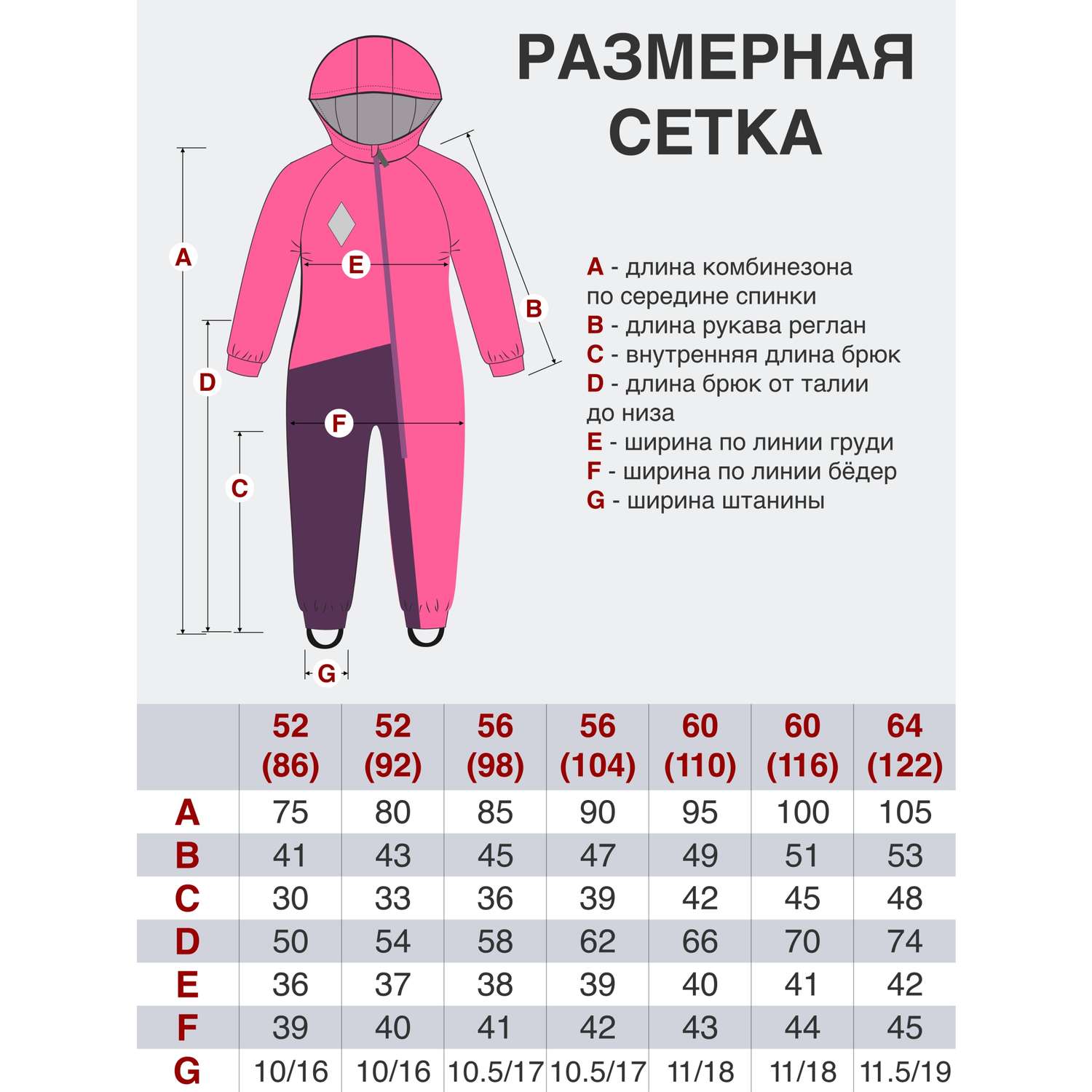 Комбинезон Arctic kids 30-037 синий - фото 16