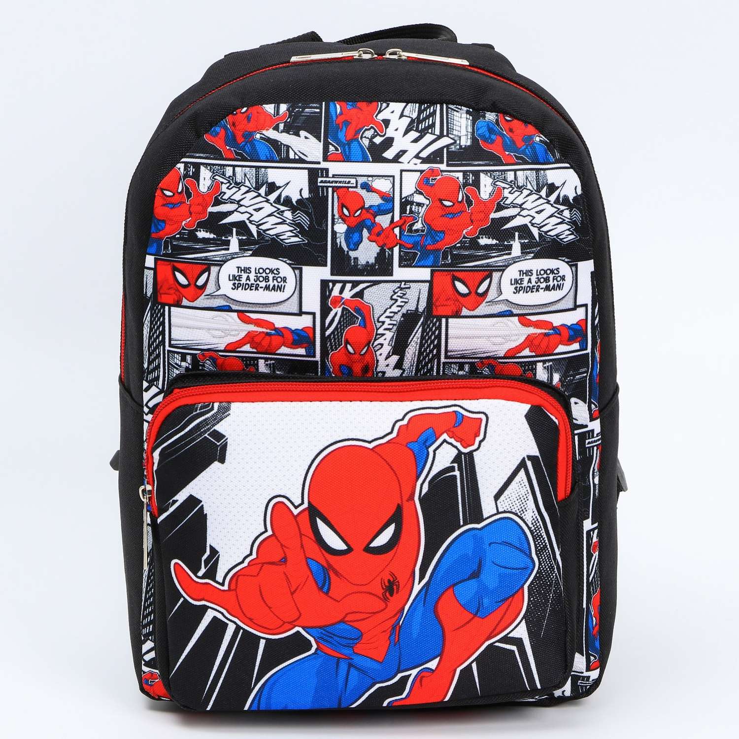 Рюкзак Marvel с карманом 22 см х 10 см х 30 см «Спайдер-мен» Человек-паук - фото 2