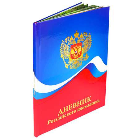 Дневник школьный Prof-Press 48 листов Герб и цвета флага