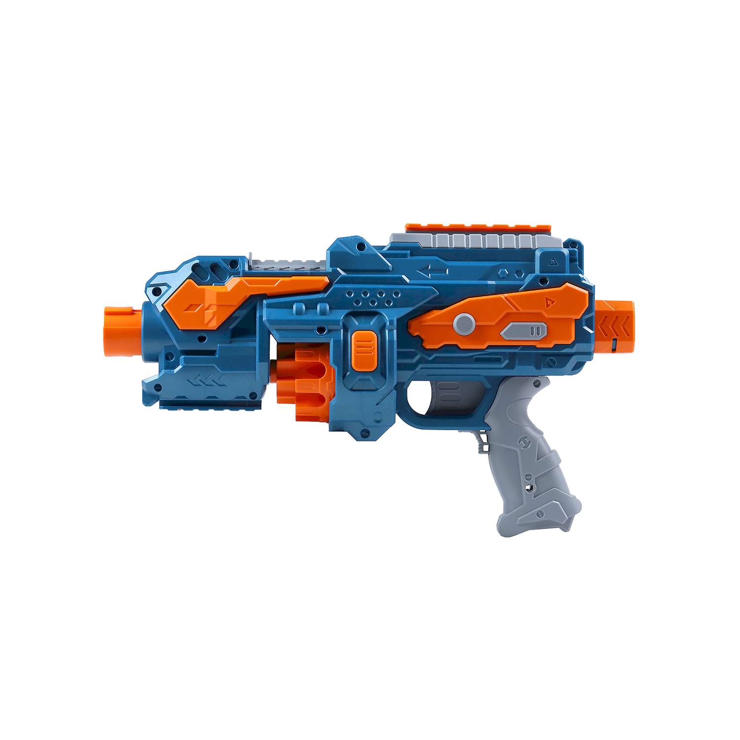Игрушечное оружие Маленький Воин Бластер с мягкими пулями на батарейках 10 пуль в комплекте JB0211182 - фото 4