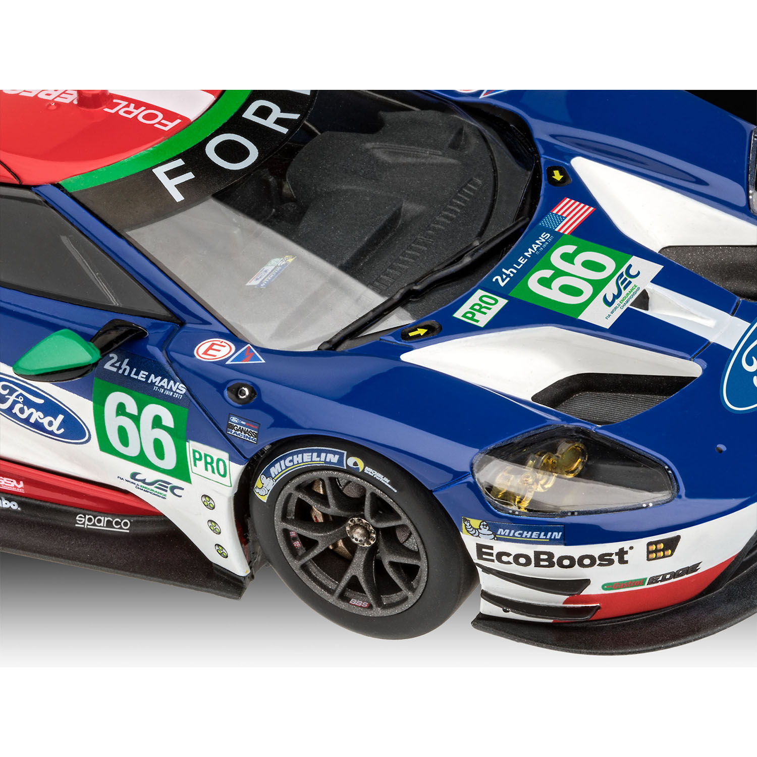 Модель для склейки Revell Автомобиль Ford GT Le Mans 2017 07041 - фото 5