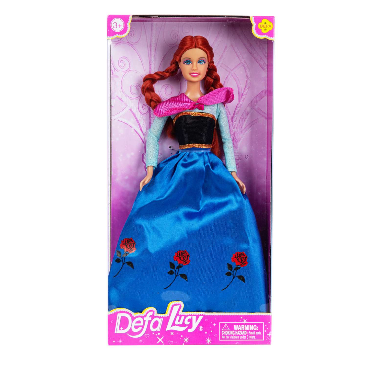 Кукла Defa Lucy Сказочная принцесса 29 см синий 8326//синий - фото 2