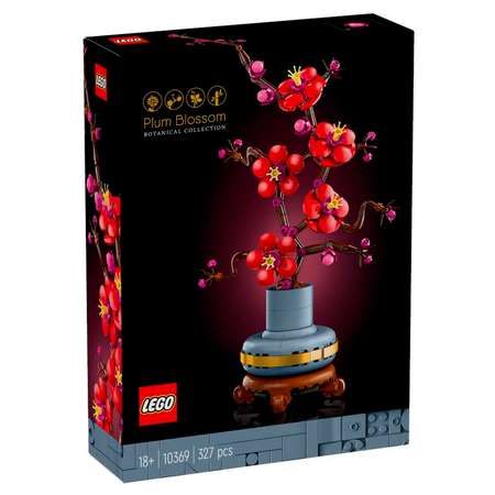 Конструктор детский LEGO Icons Цветок сливы