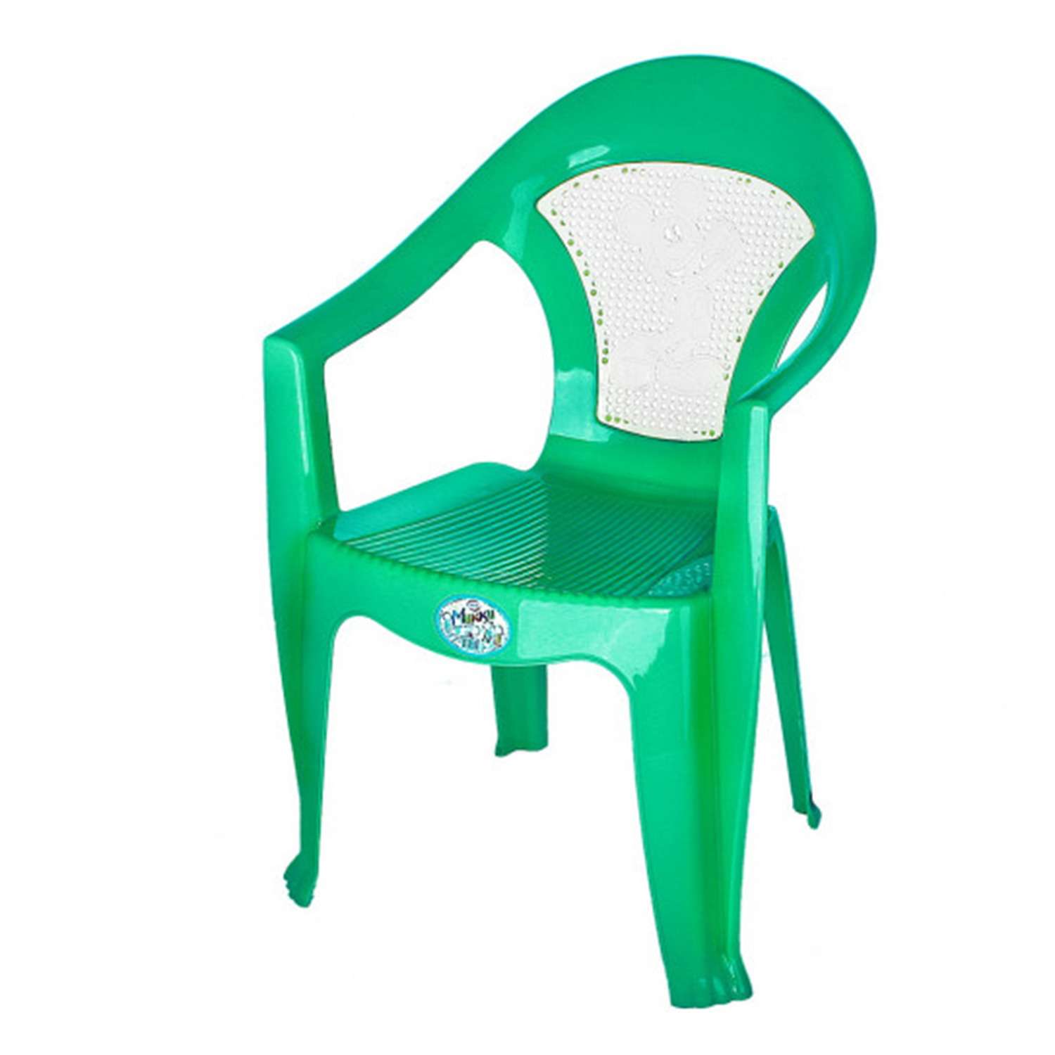 Кресло-стульчик elfplast детский Микки зеленый - фото 1