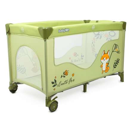 Манеж Babyton Play box Green