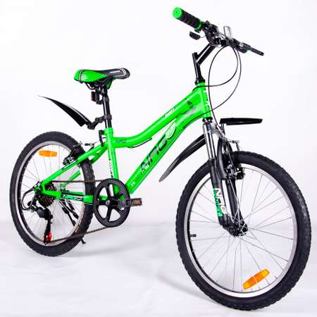 Велосипед NRG BIKES SWIFT 20 green-black-white