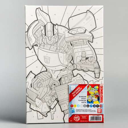 Картина по номерам Hasbro Бамблби Transformers