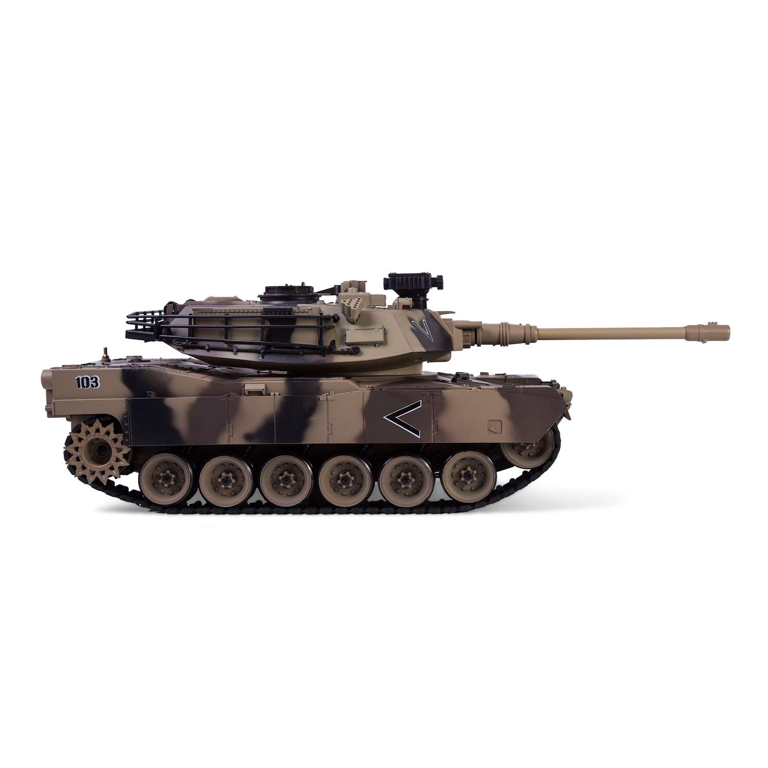 Танк р/у Global Bros Household M1A2 Abrams 1:20 со звуком в ассортименте - фото 5