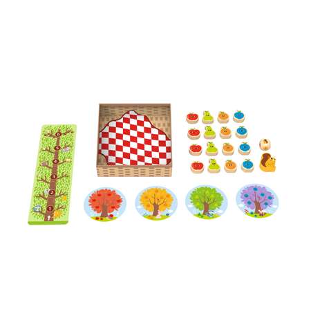 Игровой набор Tooky Toy развивающий Яблочки
