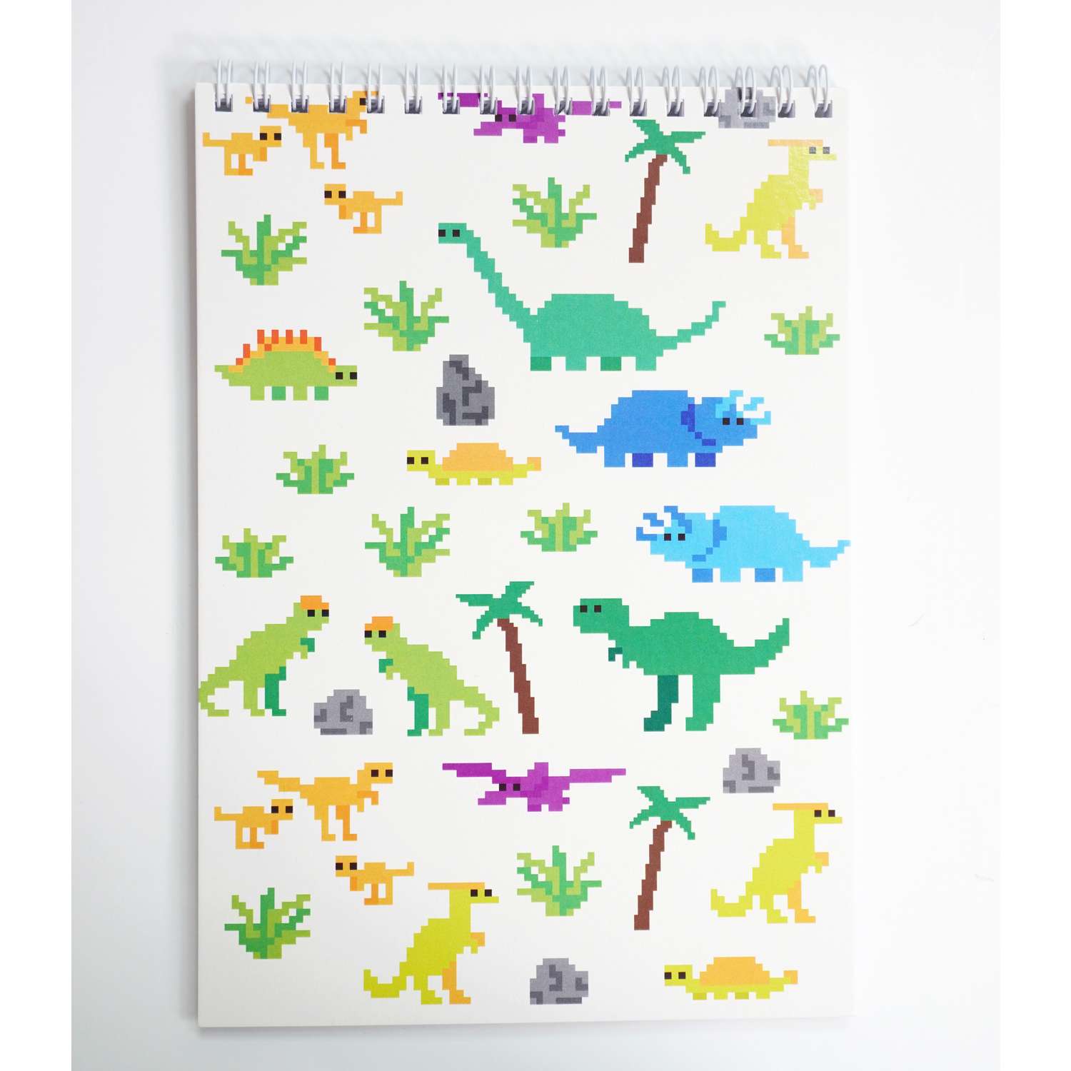Скетчбук для рисования Пешта Динозаврики 30 листов А5 без разлиновки - фото 3