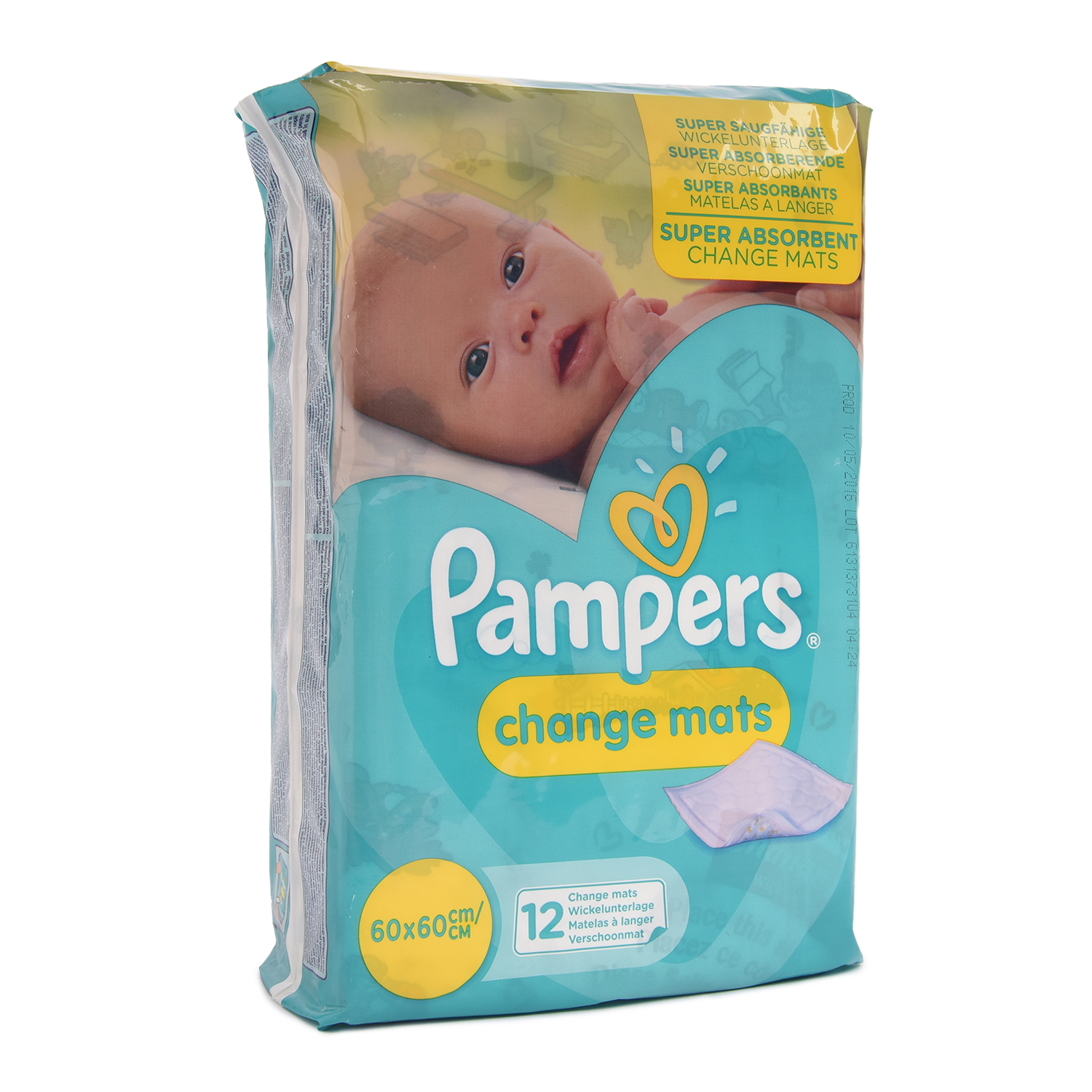 Пеленки Pampers ChangeMats для переодевания 60*60см 12шт купить по цене 214  ₽ в интернет-магазине Детский мир