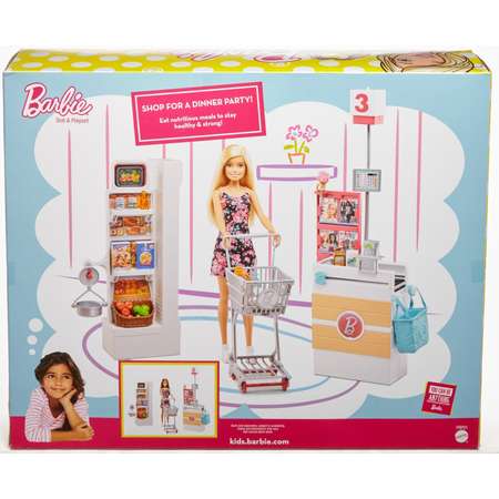 Набор игровой Barbie Супермаркет FRP01