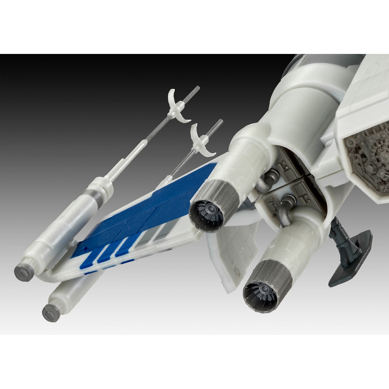 Модель для сборки Revell Звездные войны Истребитель X-Wing Сопротивления Easykit 06696 - фото 4