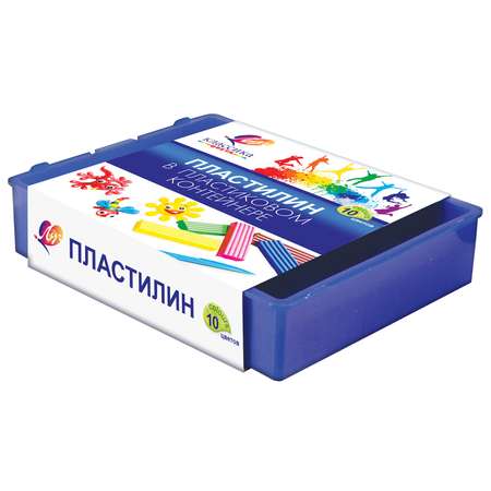 Пластилин Луч 10 цв.