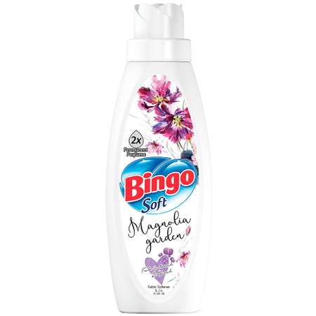 Кондиционер для белья Bingo Soft MAGNOLIA GARDEN с ароматом Магнолии 1 л