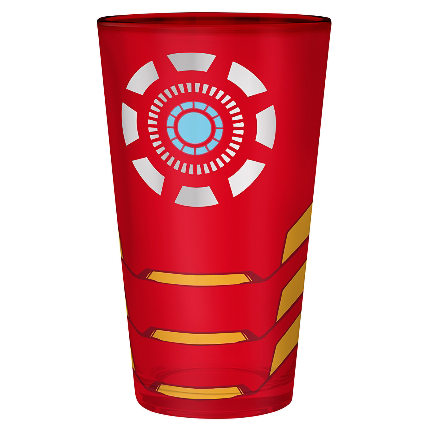 Бокал ABYStyle стеклянный Marvel Large Glass XXL 400 ml Iron Man box x2 ABYVER136 - фото 1