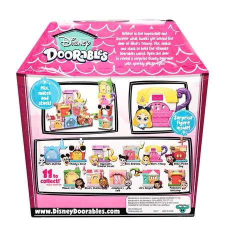 Мини-набор игровой Disney Doorables Алиса в стране чудес с 2 фигурками (Сюрприз) 69412