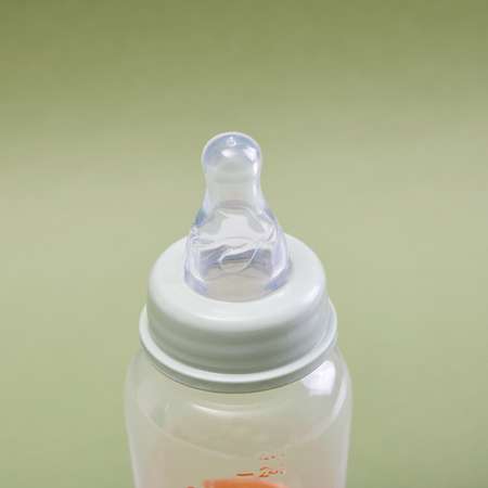 Бутылочка Rant антиколиковая для кормления с силиконовой соской 250 мл. 0+ арт. 1001 green