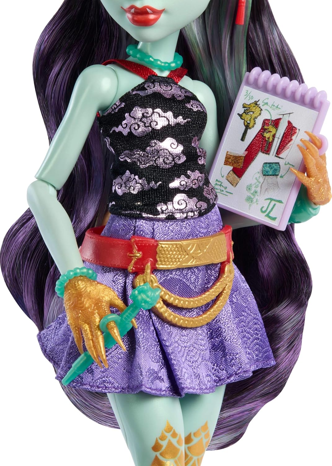 Кукла модельная Monster High Jinafire Long HYV58 - фото 3