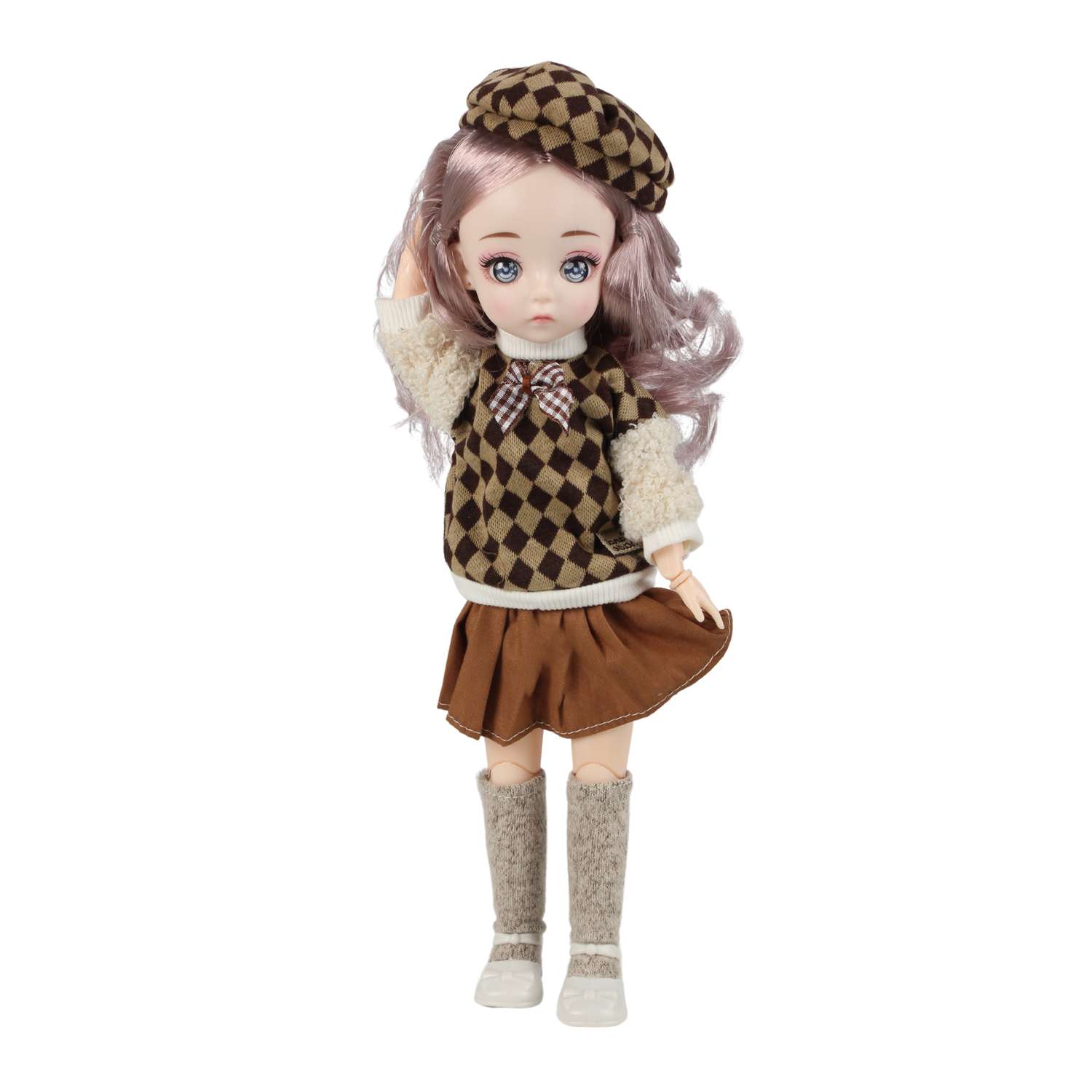 Кукла шарнирная 30 см Little Mania Варвара JKC003-MOBR - фото 3