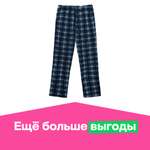 Брюки мужские домашние в клетку