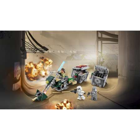 Конструктор LEGO Star Wars Скоростной спидер Кэнана блочный