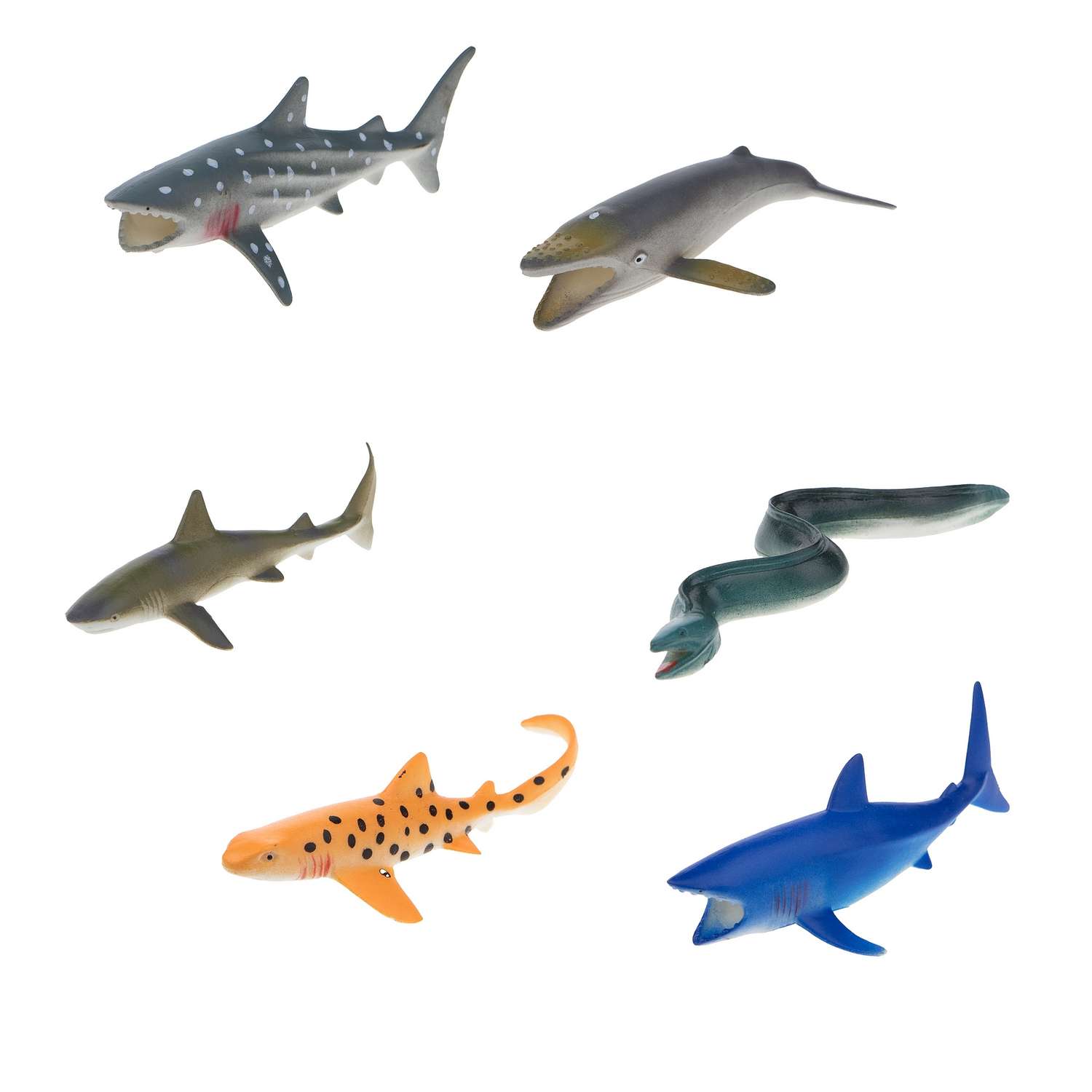 Набор игровой 1Toy В мире животных Морские животные 6предметов Т50514 - фото 1