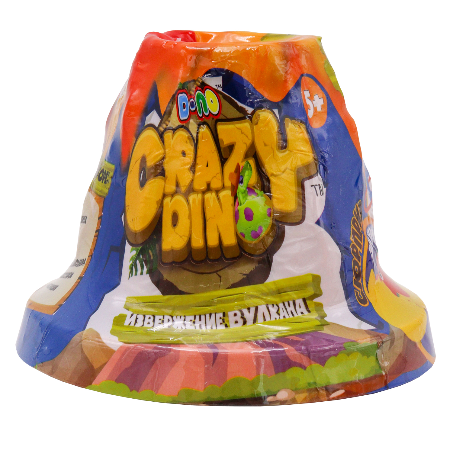 Фигурка Crazy Dino в вулкане в непрозрачной упаковке (Сюрприз) CD04 купить  по цене 499 ₽ в интернет-магазине Детский мир