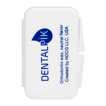 Воск ортодонтический детский Dentalpik для брекетов кап и пластинок Orthodontic Wax neutral flavor нейтральный аромат