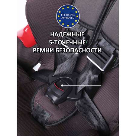 Автокресло BabyCare ВC-120 Isofix коричневый