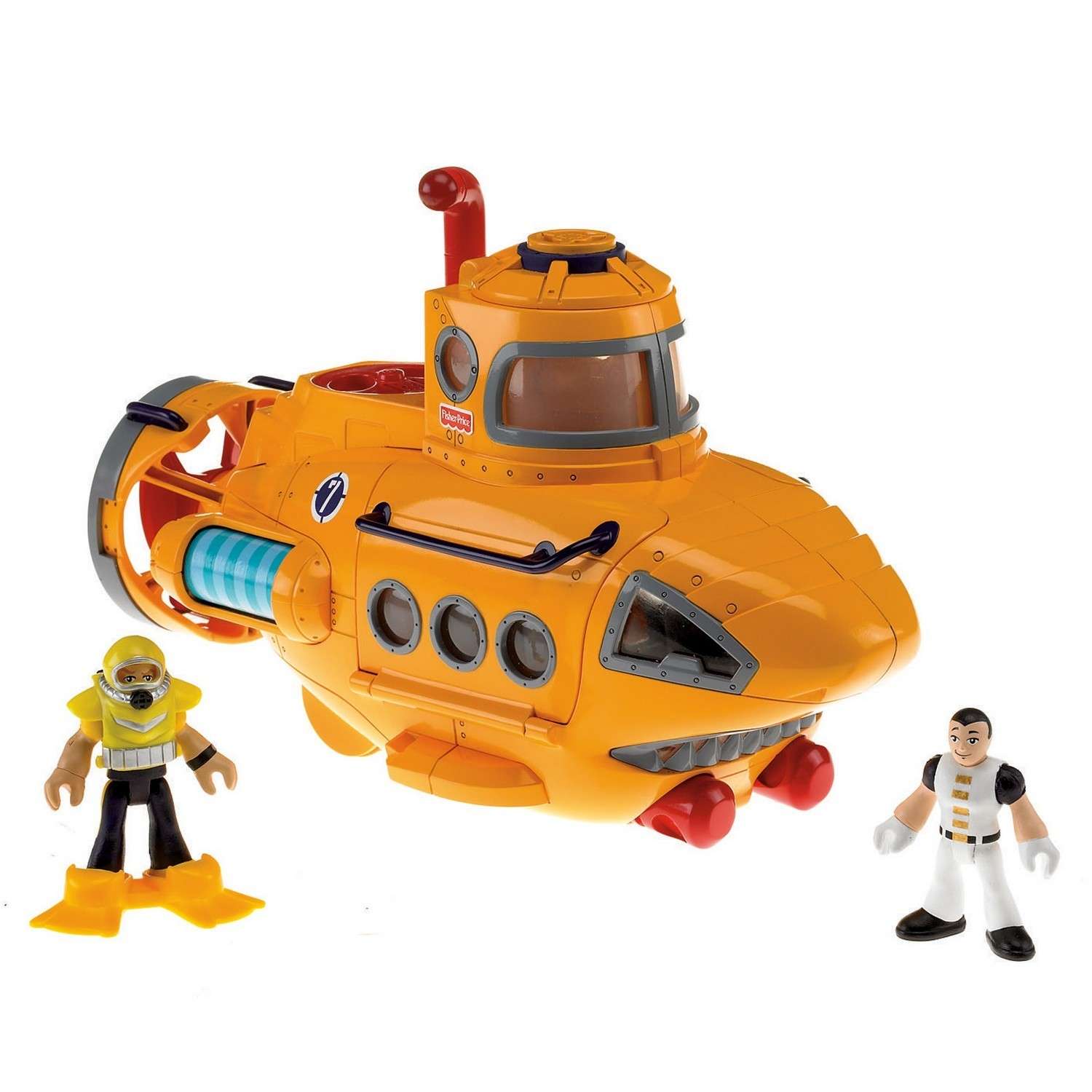 Набор транспорта IMAGINEXT Fisher-Price Океан N8270 P5487 - фото 1