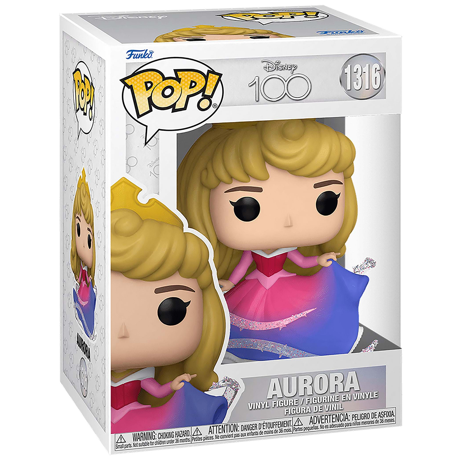 Фигурка Funko POP! Disney D100 Aurora (1316) 67970 купить по цене 2099 ₽ в  интернет-магазине Детский мир