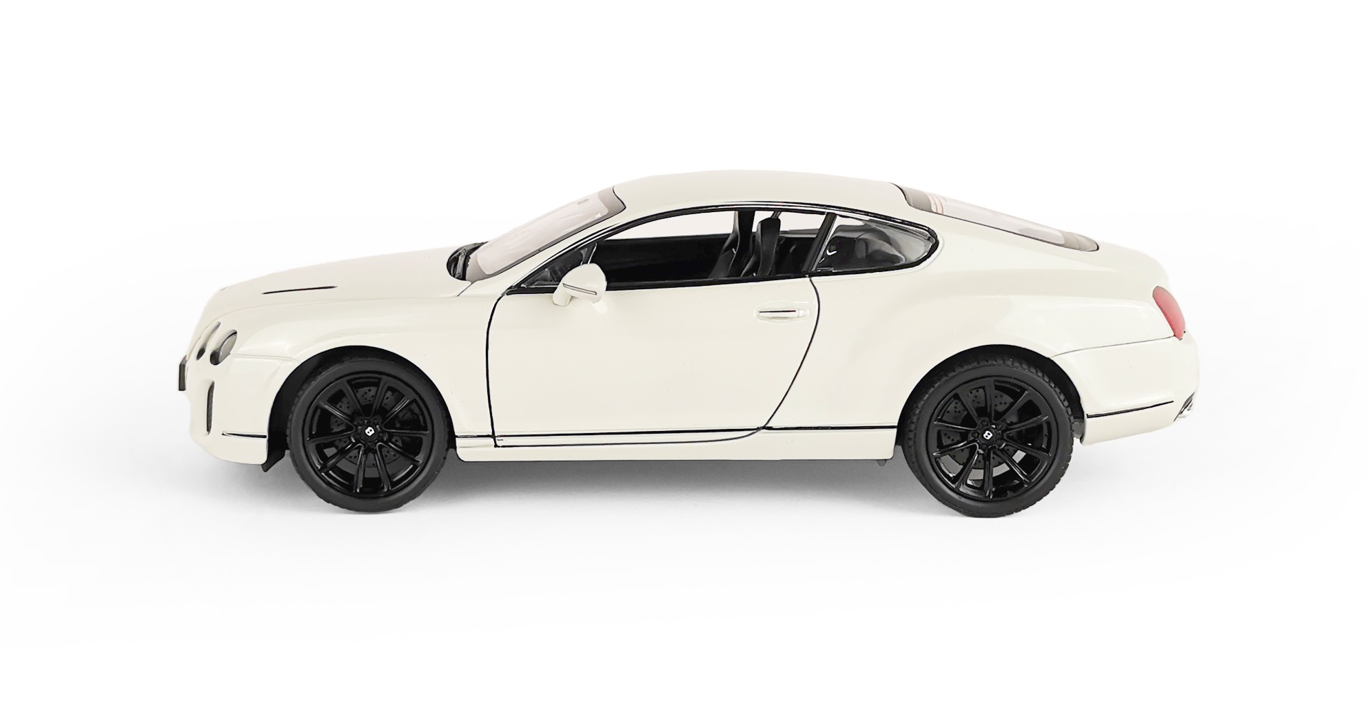 Машинка Welly 1:24 Bentley Continental Supersports белая 24018W - фото 1