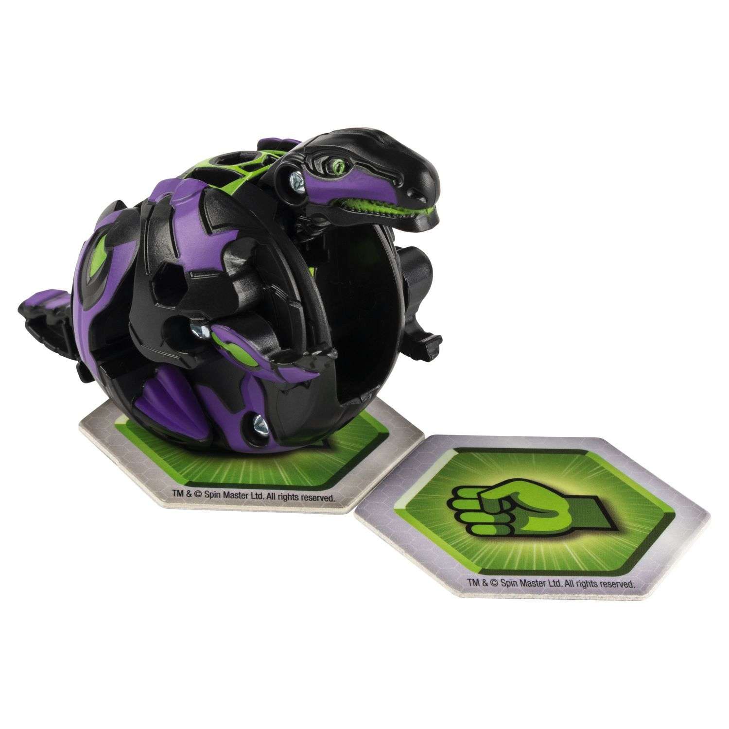 Фигурка-трансформер Bakugan S2 Trox V2 Black6055868/20124096 - фото 3