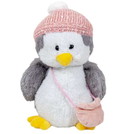 Игрушка мягкая Bebelot Пингвинчик в шапке 26 см