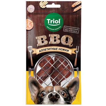 Лакомство для собак Triol 105г BBQ Аппетитные ножки