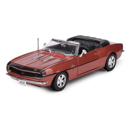 Машинка MAISTO 1:24 Chevrolet Camaro SS 396 Convertible Бронзовая 31257