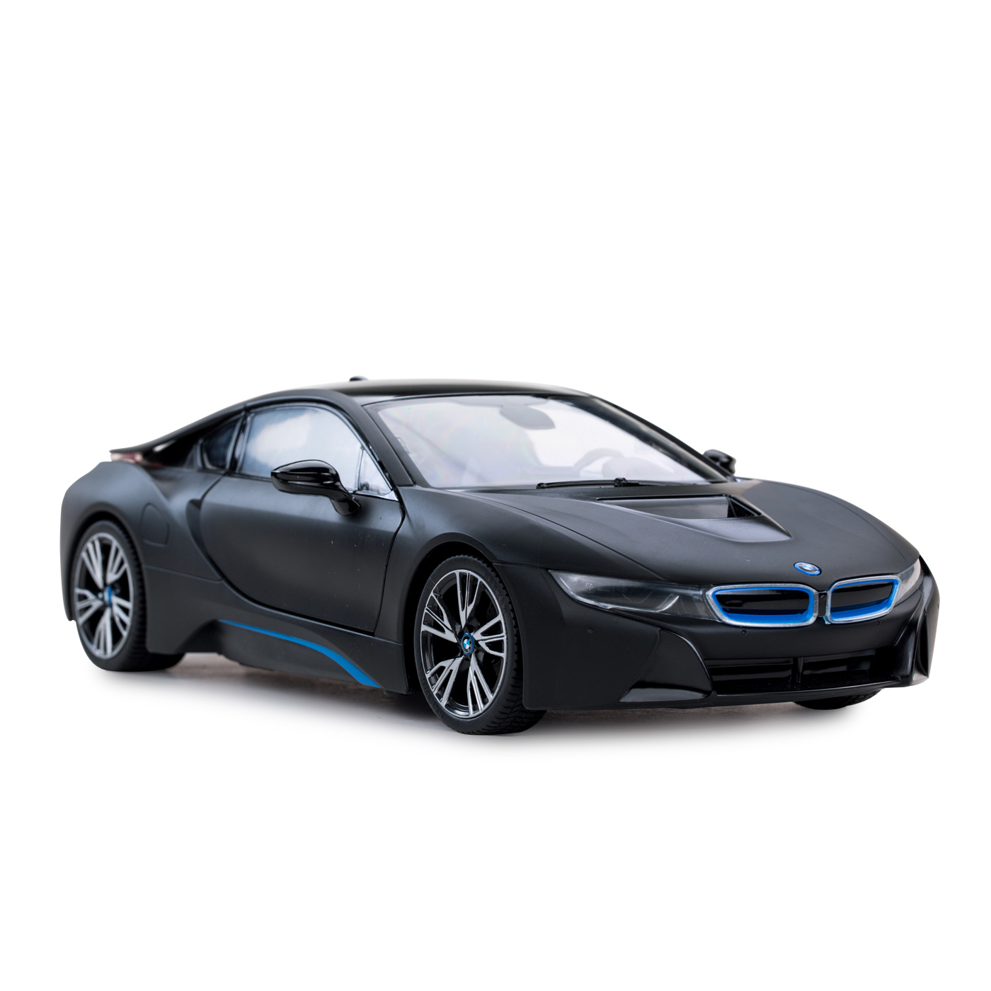 Машинка р/у Rastar BMW i8 отк.дверь 1:14 мат.черная купить по цене 1 ₽ в  интернет-магазине Детский мир