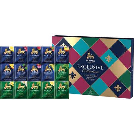 Чайное ассорти Richard Exclusive Collection Fruit Herbal Teas 120 пакетиков